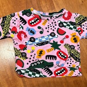 Nooworks 2T Colorful Graphic Sweatshirt